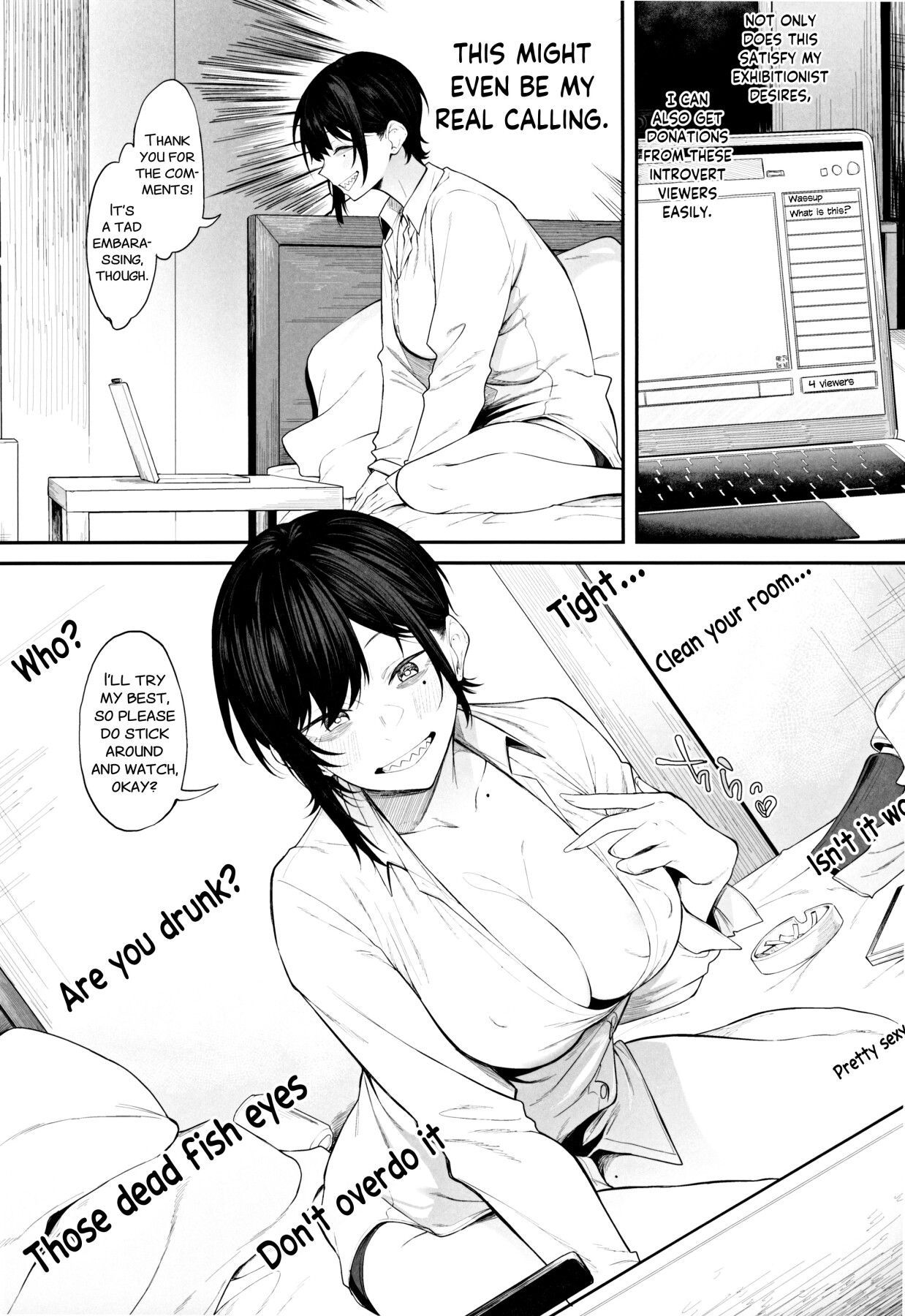 Hentai Manga Comic-Eroticism and Tsukkomi ~An Adult Live-Stream Story~-Read-6